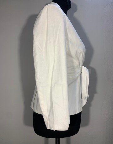 MNG White Pure Cotton Jacket- Size EUR 40/36 SA