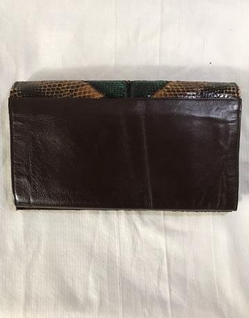 PIERRE CARDIN Leather Clutch Bag