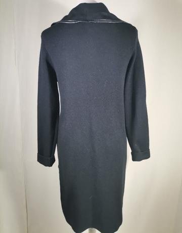 FINERY Black Knitted Coat – Size S/M
