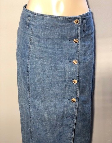 Barrington BLUE Denim Skirt – Size 12/36