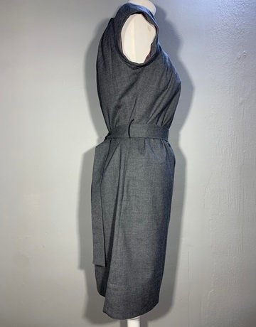 Stella Forest Grey Wool Dress- Size M
