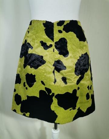 FRANKY PARIS Cow Patch Skirt – Size S