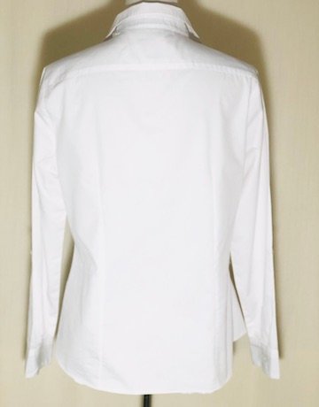 PRINGLE White Cotton Shirt – Sise UK 14/Eur 42