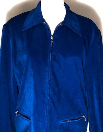 LAMOONY Cobalt Blue Jacket Jacket – Size XXL (will fit Large to XLarge)