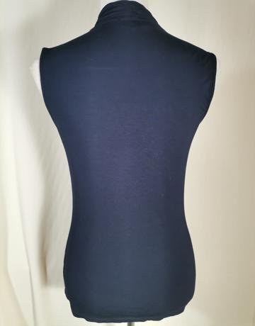 HOBBS OF LONDON Sleeveless Top in Navy – Size S/32/8