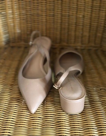 Charles and Keith BEIGE Slingback Pumps – Size 38