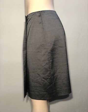 Richmond GREY Crossover Pencil Skirt – Size M