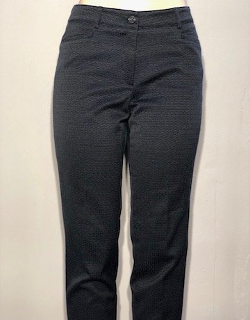 Cambio MIDNIGHT BLUE Textured Pants – Size 12/14