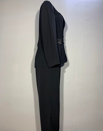 Rina Rossi Black Suit- Size 12/36