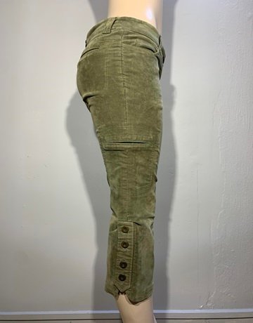 Hallhuber Green Corduroy Pants- Size M