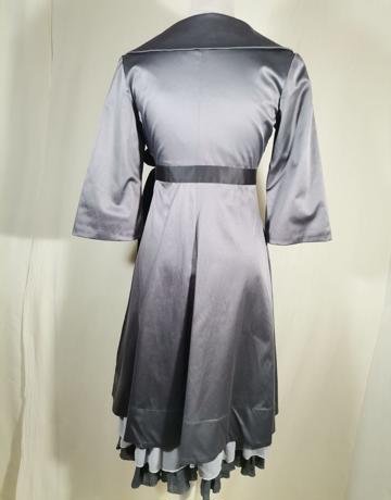 AMANDA LAIRD CHERRY Wrap Over Dress – S/32/8
