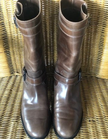 Authentic Todd Leather BROWN Boots – Size 5