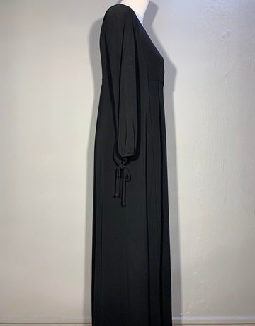 SPORTMAX Black Long Dress- Size M