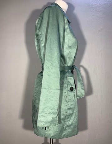 Oscar B Green Light Weight Spring Coat- Size M