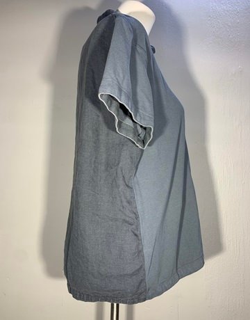 Hugo Flear Grey Cotton And Linen Top- Size 38/40