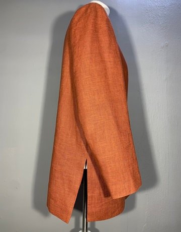 Vintage Orange Jacket (No Brand Name)- Size L