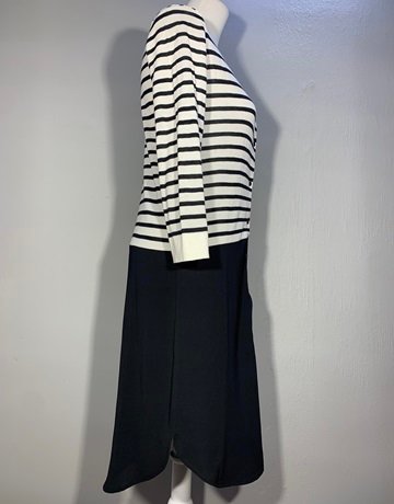 Witchery Black And White Dress- Size 8/S