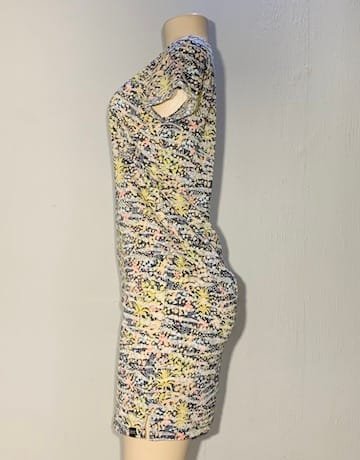 Scotch and Soda COLOURFUL Patterned Cotton Blend Dress – Size Small