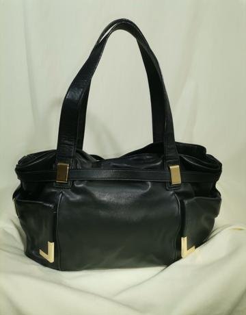 MICHAEL KORS Black Leather Bag