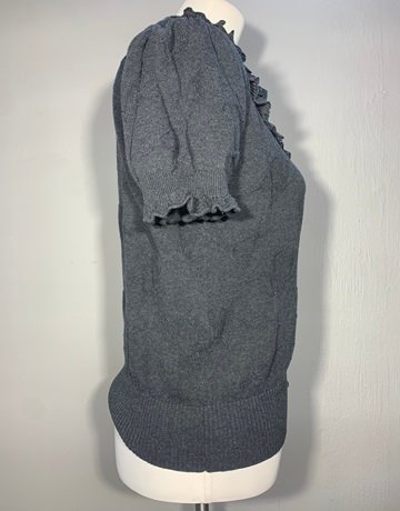 Vertigo Grey Cotton Top- Size M