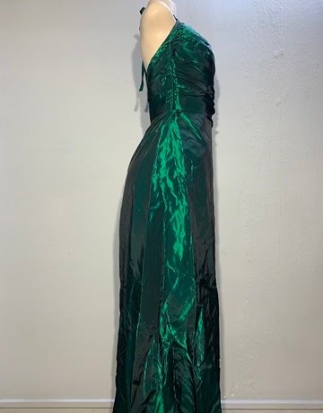 Making Memories Bridal Emerald Green Evening Dress- Size US 6/UK 10