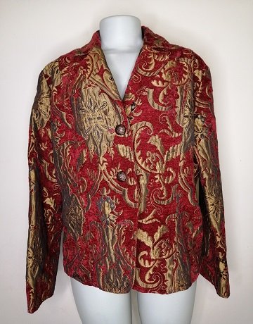 Vintage Erin London Brocade Jacket - Size X-Large