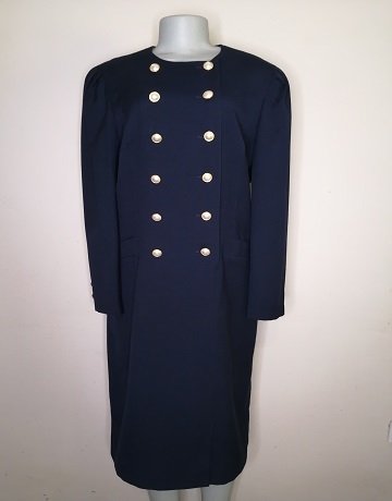 Vintage Fink Modell Coat Dress - Size UK14