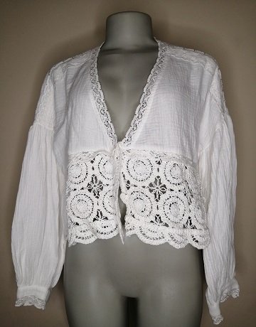 Guts & Gusto Boho Lace Jacket - Size Medium