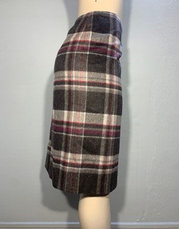 Gerry Weber Brown And Red Skirt- Size 46