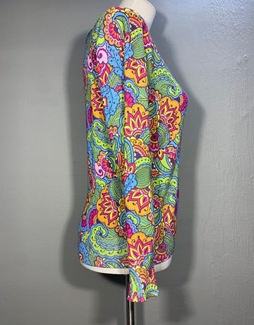 New Vintage Colourful Cardigan- Size M