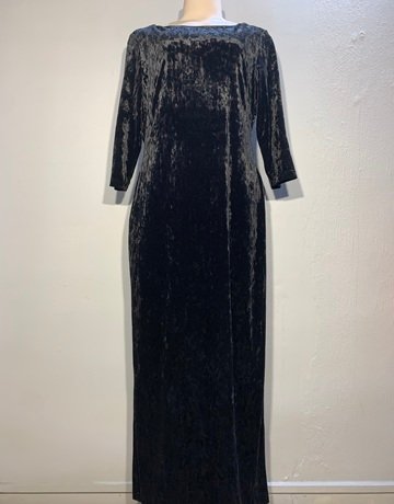 Tia Black Evening Dress- Size Uk 36