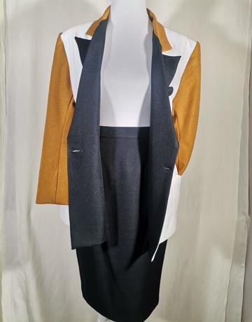 MARGOT STEPHENSEN Classic Vintage 3 Piece Suit - Size L/12/36