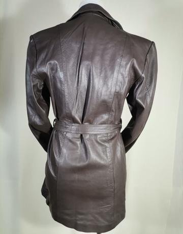 ZRA Brown Leather Jacket – Size M/34/10