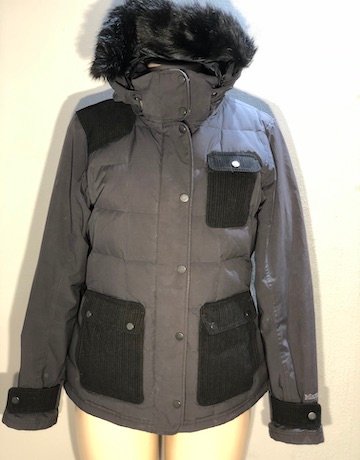 Marmot BLACK Down Puffer Jacket - Size Medium