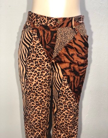 Escada Animal Print Pants – Size 10