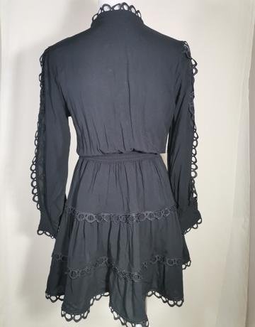 AMBER Black Longsleeved Mini – Size M/10/34