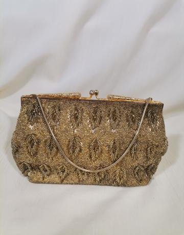 Gold Vintage Clutch