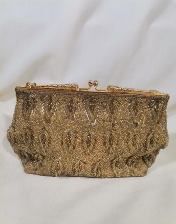 Gold Vintage Clutch