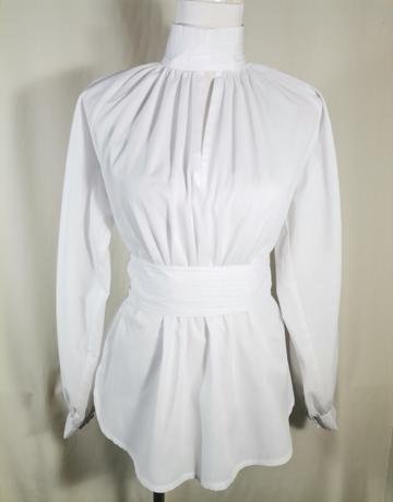 FLUIDITY White Blouse - Size L/12/36