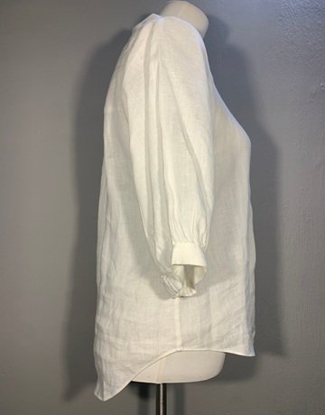 Witchery 100% Linen White Top- Size 6