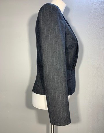 Endless Spirit Grey Blazer 100% wool- Size 8