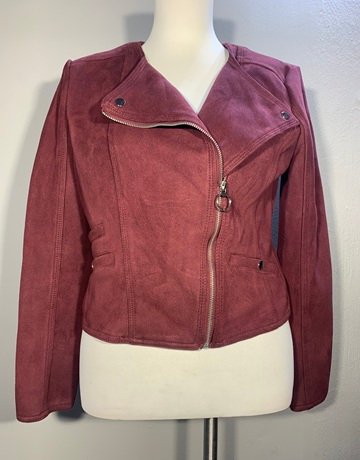 Stradivarius Maroon Jacket- Size L