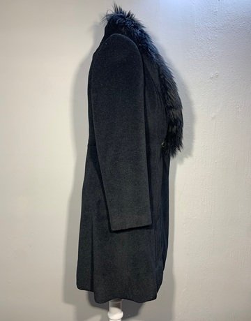 Denheim Black Coat- Size 36