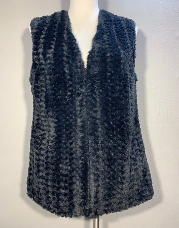 ERFO Black Sleeveless Jacket- Size 38