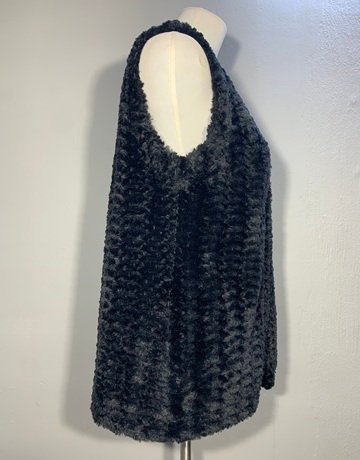 ERFO Black Sleeveless Jacket- Size 38