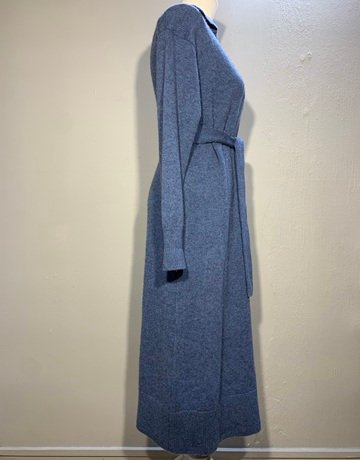 Trenery Blue Wool Dress- Size M