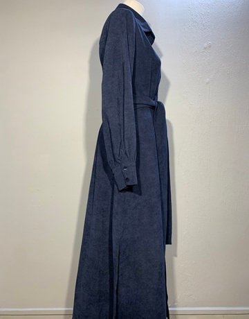 Desray Navy Blue Cotton Dress- Size 40