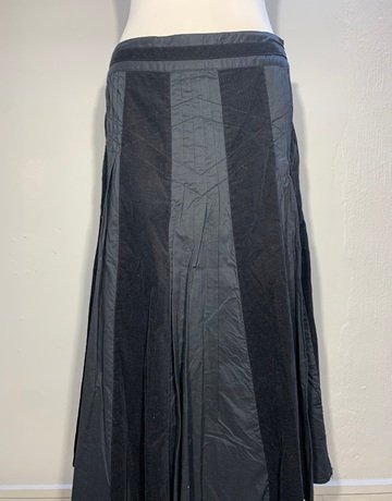 John Rocha Grey And Black Skirt- Size 12