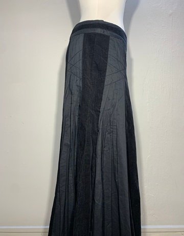 John Rocha Grey And Black Skirt- Size 12
