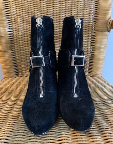 Nine West Black Boots- Size USA 6.5 /UK 4.5